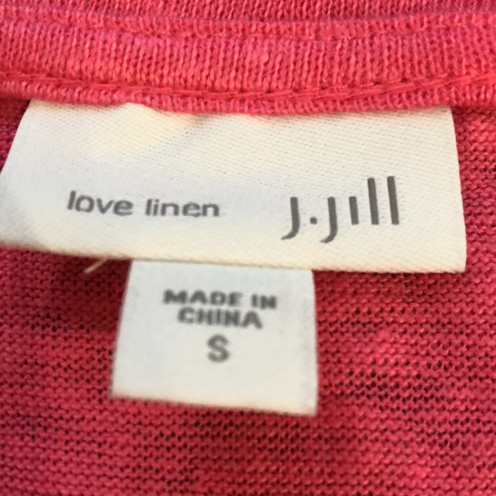 3/$12 ✨ J Jill linen tee 🎀 - Picture 2 of 4
